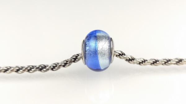 Weiß/blau - Murano